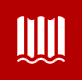 White icon of four vertical bars above a wavy line, resembling a radiator or heater, centered on a red background.